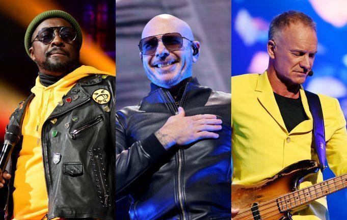 Black Eyed Peas, Pitbull και Sting θα δώσουν συναυλία μέσα σε κρατήρα ηφαιστείου