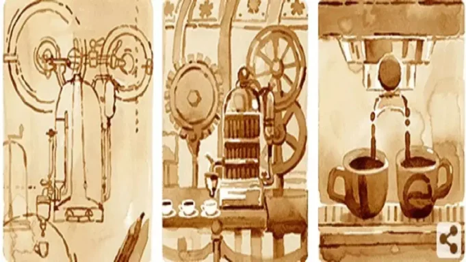 Angelo Moriondo: Η Google τιμά με doodle τη γέννηση του εφευρέτη της μηχανής espresso