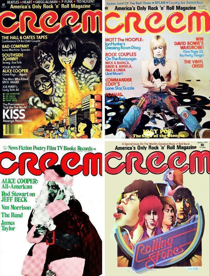 Το θρυλικό περιοδικό Creem, επανακυκλοφορεί μετά από 33 χρόνια