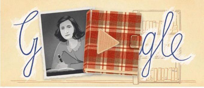 Η Google τιμά την Άννα Φρανκ με doodle