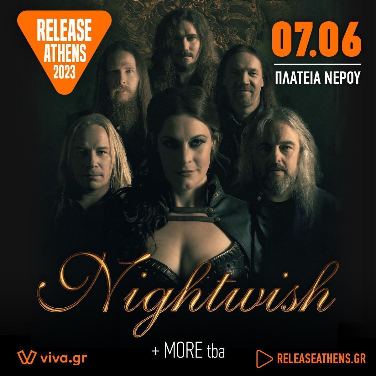 Release Athens 2023: Nightwish | ArtMe Magazine